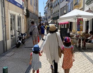 gezellige straatjes van Aveiro