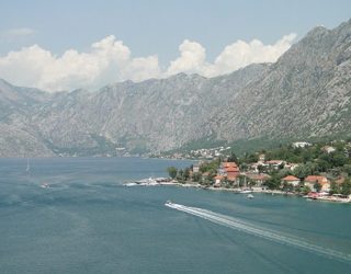 uitzicht baai Kotor Montenegro