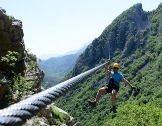 zipline in Omis