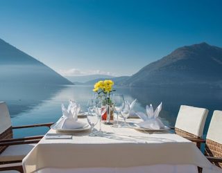 De idyllische baai van Kotor