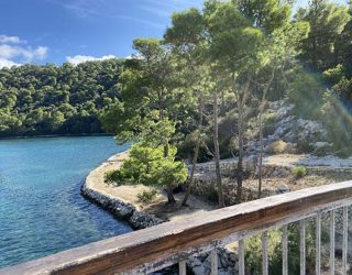 fietsen met kinderen in Mljet