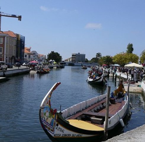 Longtailboot in Aveiro