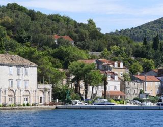 fietsen met kinderen in Mljet