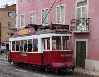 typische tram Lissabon