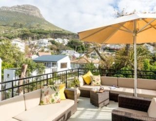 lodge in Kaapstad: terras