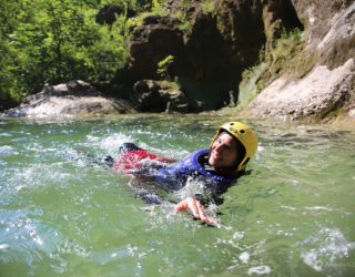 Canyoning met kinderen