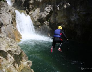 Canyoning met kinderen