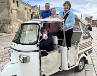 Matera en tuktuk et dormir dans une maison troglodyte