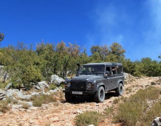 Met de jeep door het Velebit gebergte