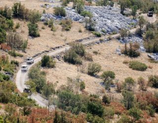 Met de jeep door het Velebit gebergte