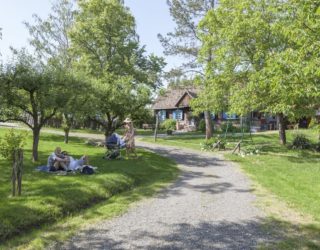 Op de boerderij met kinderen