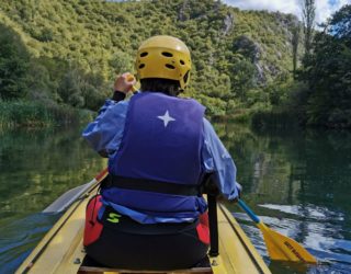 familie rafting in Kroatië