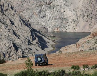 Met de jeep door het Velebit gebergte