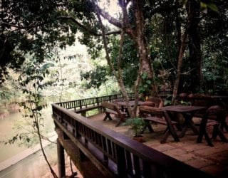 Lodge Khao Sok: terras