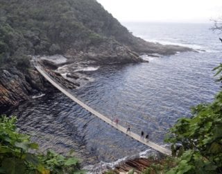 tocht over de Storms River