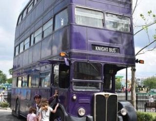 Universal Studios: Harry Potter bus