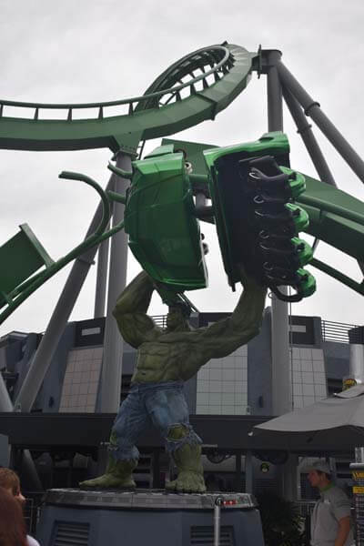 Universal Studios: the Hulk