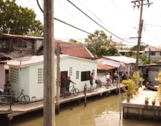 Met de fiets door Bangkok