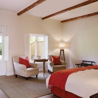 Stellenbosch lodge: kamer