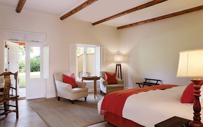 Stellenbosch lodge: kamer