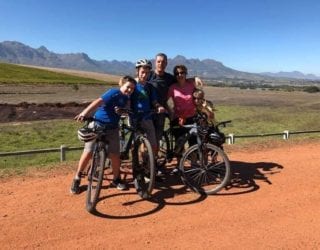 Fietsen in Stellenbosch