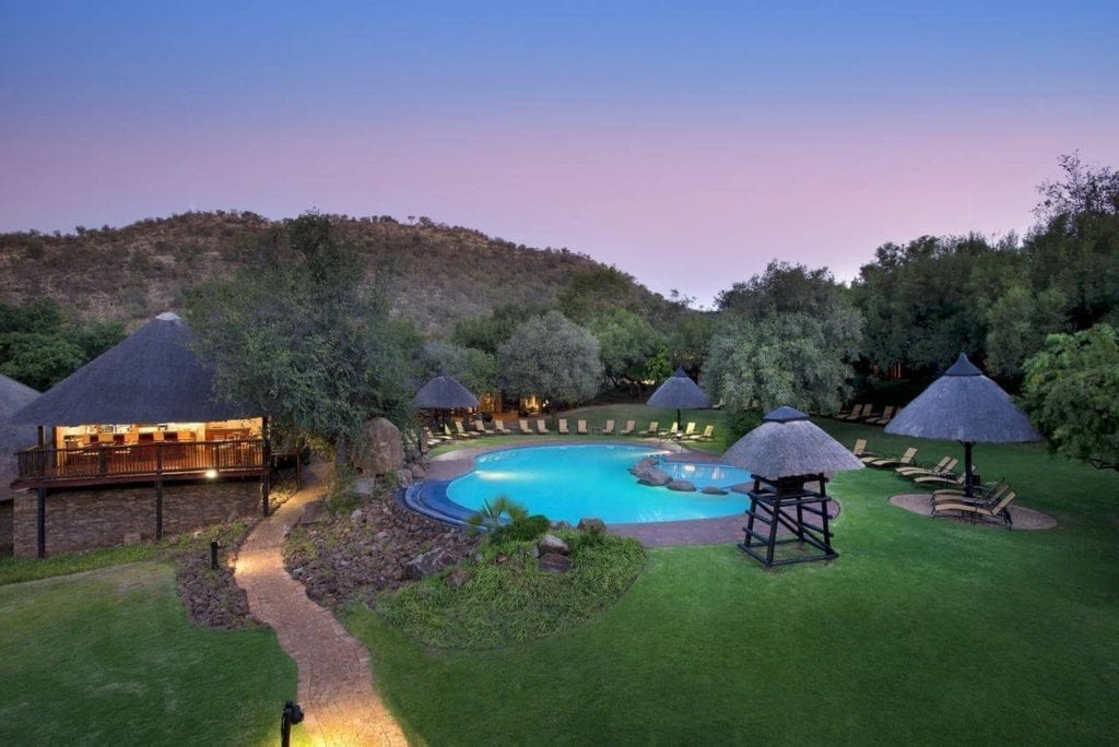 adembenemende lodge Zuid-Afrika