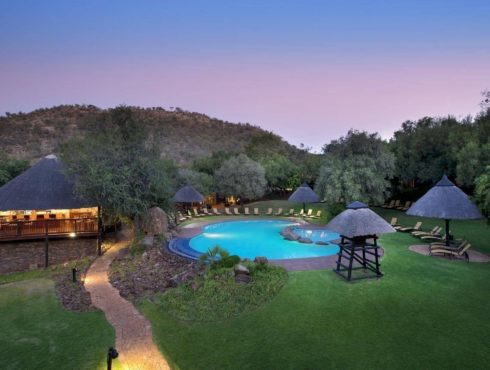adembenemende lodge Zuid-Afrika