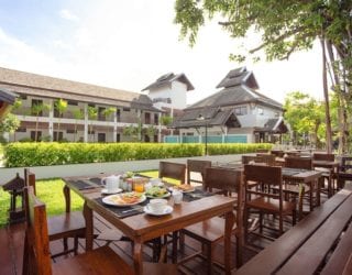hotel Chiang Mai: terras