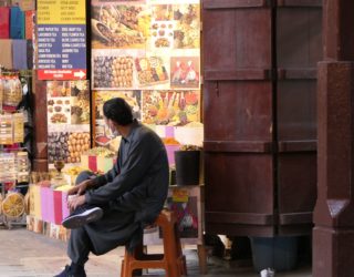 Souk met kinderen