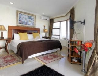 Durban hotel: kamer