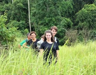 Khao Yai park met kinderen