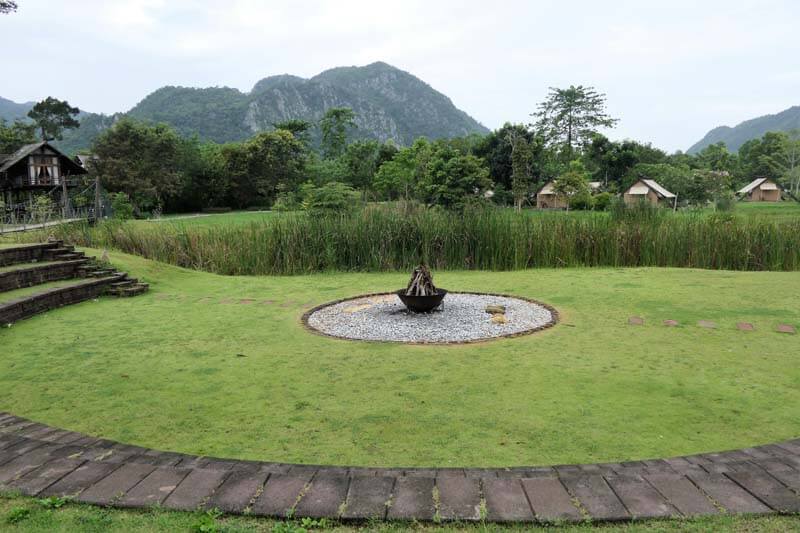 Khao Yai hotel: vuurkorf