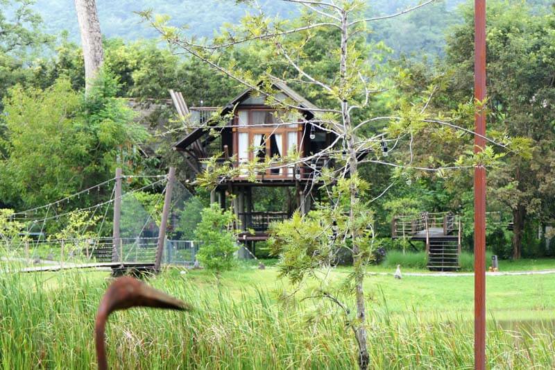 Khao Yai hotel: tuin