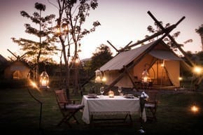 Khao Yai hotel: tenten