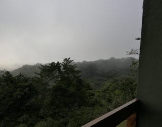 Monteverde hotel: uitzicht