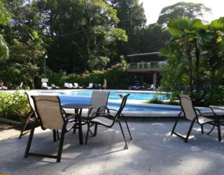 Tortuguero hotel: zwembad
