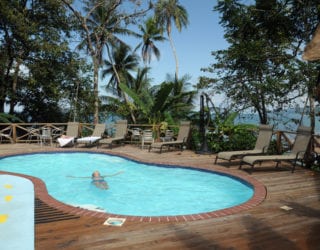 Drake Bay hotel: zwembad