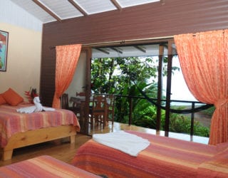 Drake Bay hotel: kamer