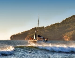 zeilboot in Tamarindo