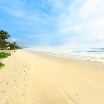 mooie strand van Khanom