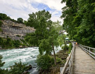 De spetterende Niagara Falls