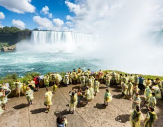 De spetterende Niagara Falls