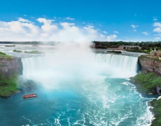 De spetterende Niagara Falls