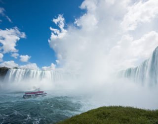 De spetterende Niagara Falls