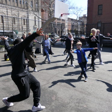 Op stap met echte hip hop dansers