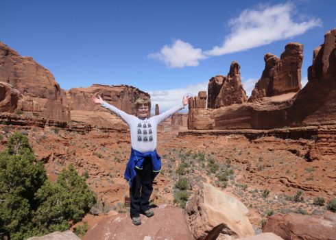 Arches National Park met kinderen