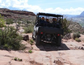 met de 4x4 door Arches National Park