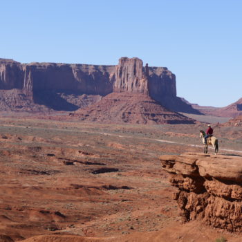 Monument Valley met de Navajo-Indianen