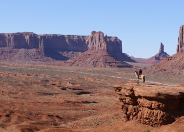 Monument Valley met de Navajo-Indianen