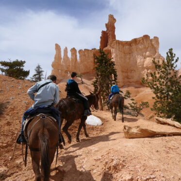 Trotseer de Bryce Canyon als een echte cowboy